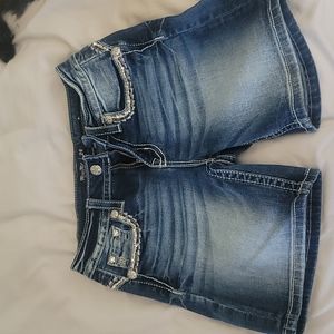 Miss me denim shorts